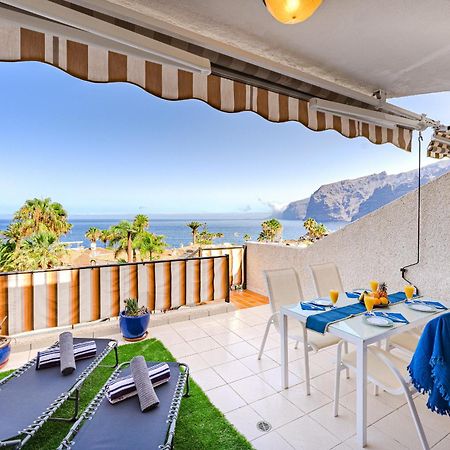 Sea View Apartment Deja Blue - Los Gigantes Puerto de Santiago  Bagian luar foto
